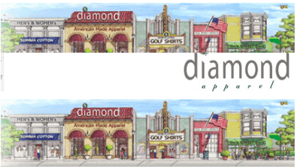 eshop at Diamond Apparel's web store for Made in America products